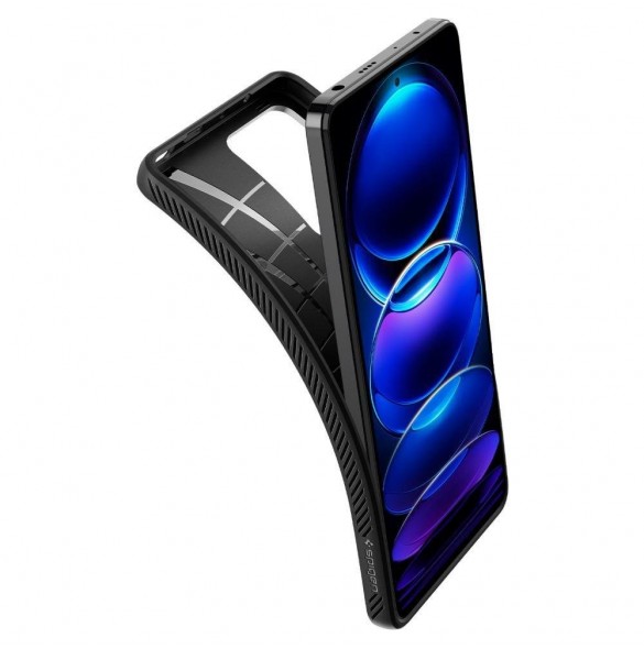 Spigen LIQUID AIR XIAOMI REDMI NOTE 12 PRO 5G / POCO X5 PRO 5G MATSVART