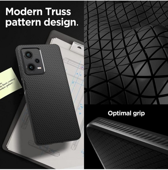Spigen LIQUID AIR XIAOMI REDMI NOTE 12 PRO 5G / POCO X5 PRO 5G MATSVART