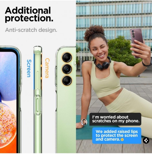 Spigen LIQUID CRYSTAL GALAXY A14 5G CRYSTAL CLEAR