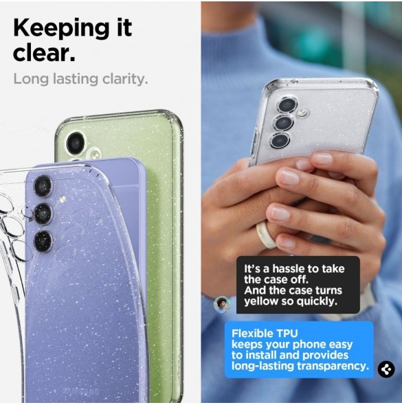 Spigen LIQUID CRYSTAL GALAXY A54 5G GLITTER CRYSTAL