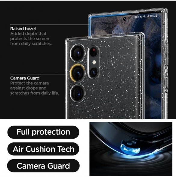Spigen LIQUID CRYSTAL GALAXY S23 ULTRA GLITTER CRYSTAL