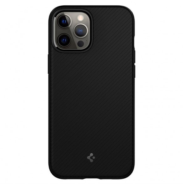 Spigen MAG ARMOR IPHONE 12/12 PRO MATSVART