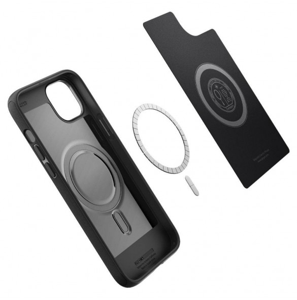 Spigen MAG ARMOR IPHONE 14 PLUS MATSVART