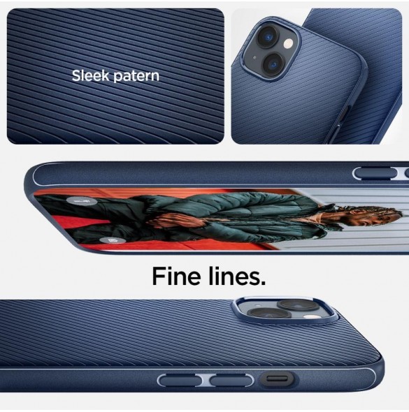 Spigen MAG ARMOR IPHONE 14 PLUS MARINBLÅ
