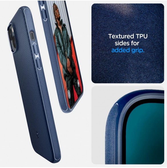Spigen MAG ARMOR IPHONE 14 PLUS MARINBLÅ