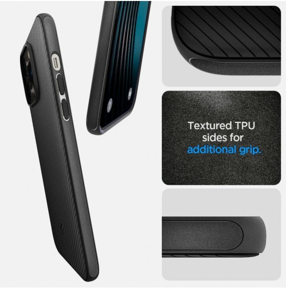 Spigen MAG ARMOR IPHONE 14 PRO MATSVART