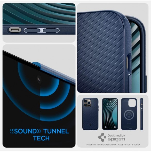 Spigen MAG ARMOR IPHONE 14 PRO MAX MARINBLÅ