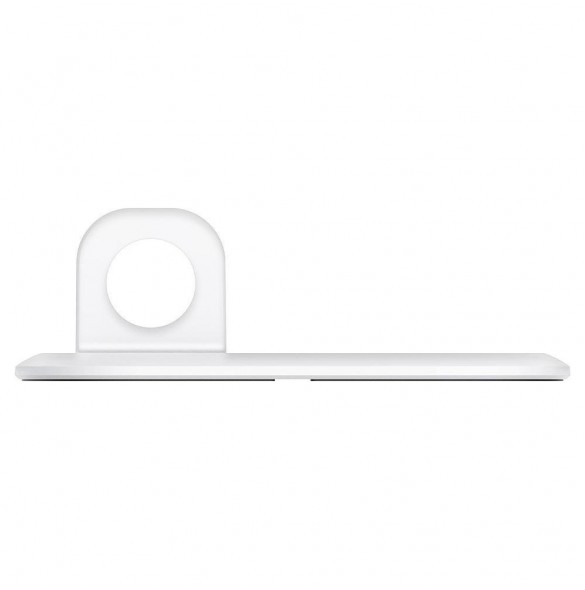 Spigen MAGFIT DUO Apple MAGSAFE och Apple Watch CHARGER STAND WHITE