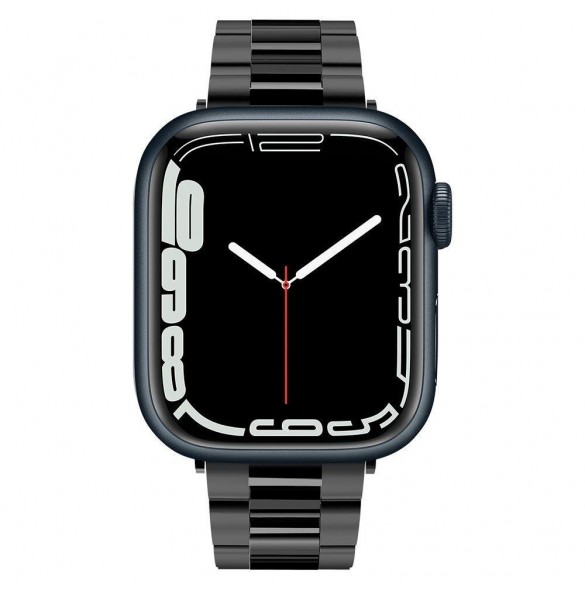 Spigen MODERN FIT BAND Apple Watch 4 / 5 / 6 / 7 / 8 / 9 / SE (38 / 40 / 41 MM) SVART