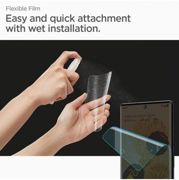 Spigen Neo Flex Hydrogel film för Google Pixel 7 Pro skärm 2 st.