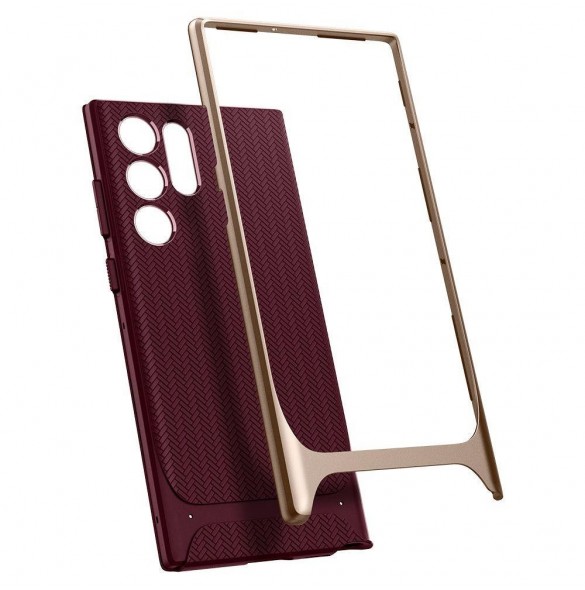 Spigen NEO HYBRID GALAXY S22 ULTRA BURGUNDY