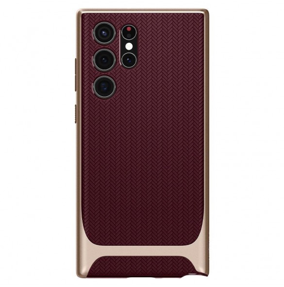 Spigen NEO HYBRID GALAXY S22 ULTRA BURGUNDY