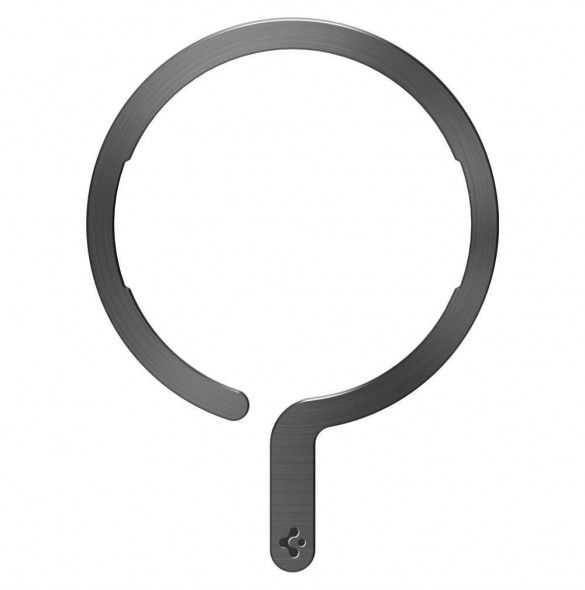 Spigen ONETAP MAGNETISK MAGSAFE RINGADAPTER MATSVART