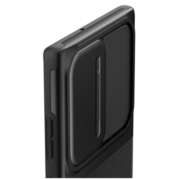 Spigen OPTIK ARMOR GALAXY S22 ULTRA SVART