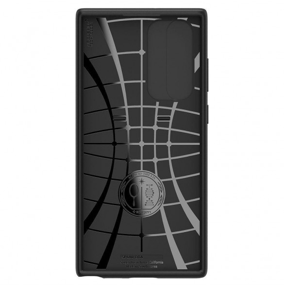 Spigen OPTIK ARMOR GALAXY S22 ULTRA SVART