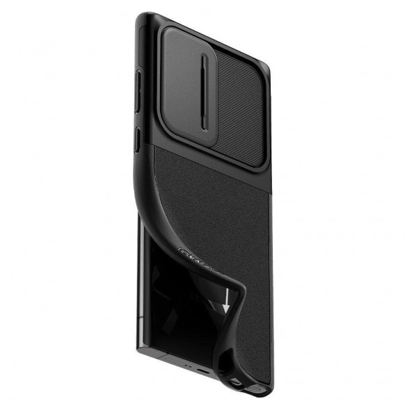 Spigen OPTIK ARMOR GALAXY S22 ULTRA SVART