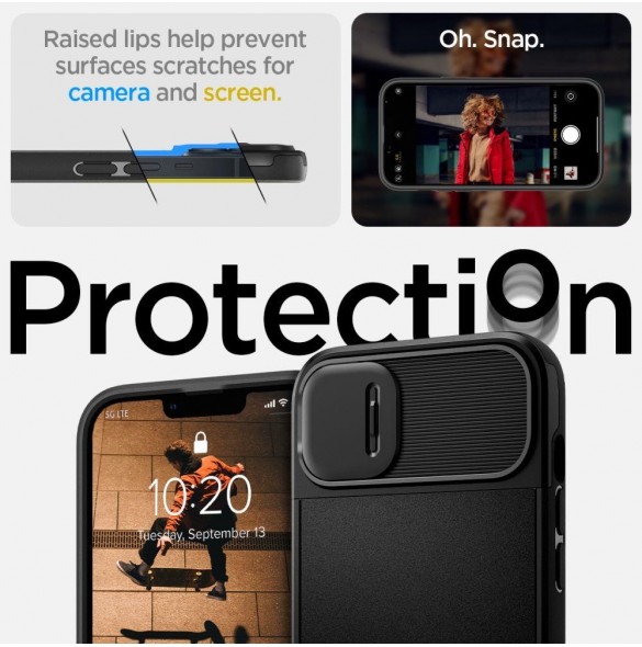 Spigen OPTIK ARMOR MAG MAGSAFE IPHONE 14 PLUS SVART