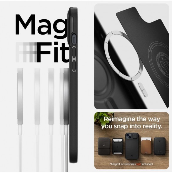 Spigen OPTIK ARMOR MAG MAGSAFE IPHONE 14 PLUS SVART