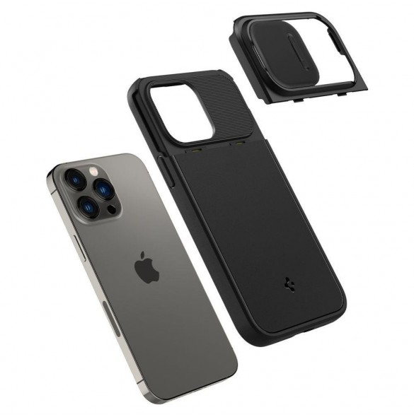Spigen OPTIK ARMOR MAG MAGSAFE IPHONE 14 PRO SVART