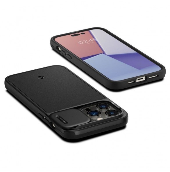 Spigen OPTIK ARMOR MAG MAGSAFE IPHONE 14 PRO MAX SVART