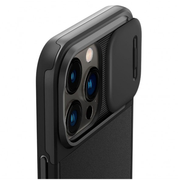 Spigen OPTIK ARMOR MAG MAGSAFE IPHONE 14 PRO MAX SVART