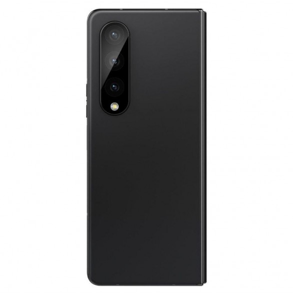 Spigen OPTIK.TR CAMERA PROTECTOR 2-PACK GALAXY MED FOLD 4 SVART SKYDD