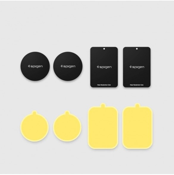 Spigen PLATES MP-4P METALLPLATE MAGNETISK BILMONTERING