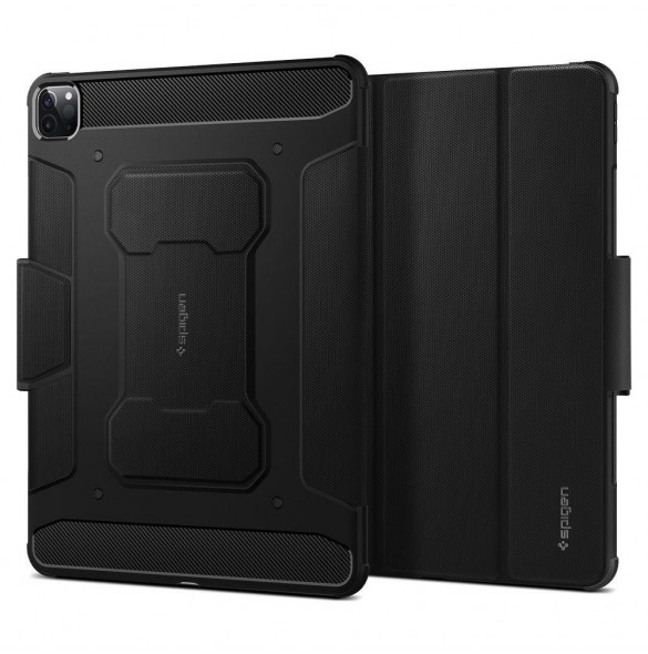 Spigen RUGGED ARMOR "PRO" IPAD PRO 12.9 2021 / 2022 SVART