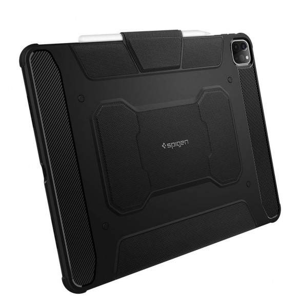 Spigen RUGGED ARMOR "PRO" IPAD PRO 12.9 2021 / 2022 SVART
