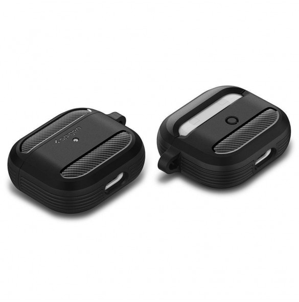 Spigen RUGGED ARMOR Apple AIRPODS 3 MATSVART