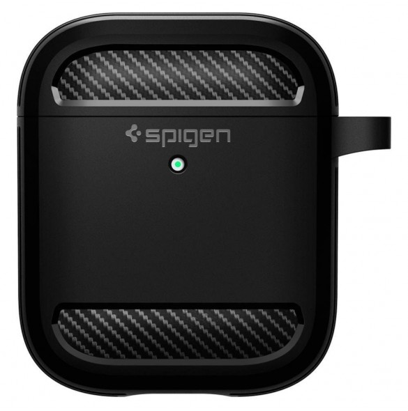 Spigen RUGGED ARMOR Apple AIRPODS MATSVART