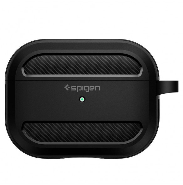 Spigen RUGGED ARMOR Apple AIRPODS PRO 1 MATSVART