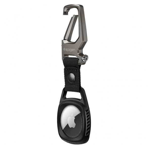 Spigen RUGGED ARMOR Apple AIRTAG MATSVART