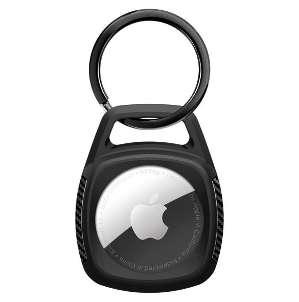 Spigen RUGGED ARMOR Apple AIRTAG MATSVART