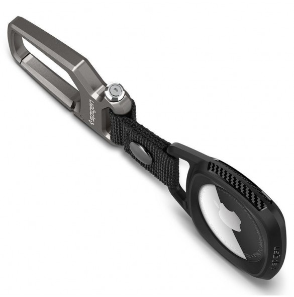 Spigen RUGGED ARMOR Apple AIRTAG MATSVART