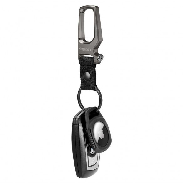 Spigen RUGGED ARMOR Apple AIRTAG MATSVART