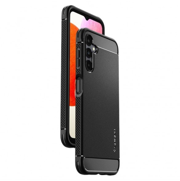Spigen RUGGED ARMOR GALAXY A14 4G / LTE MATSVART