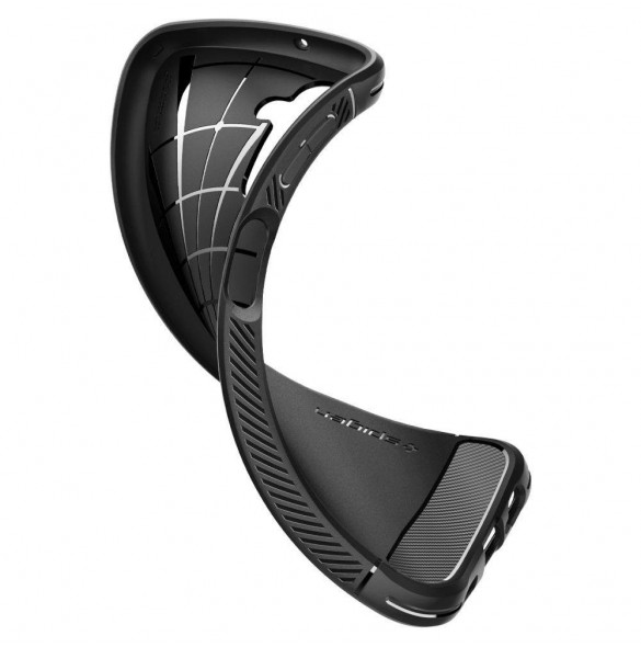Spigen RUGGED ARMOR GALAXY A14 4G / LTE MATSVART