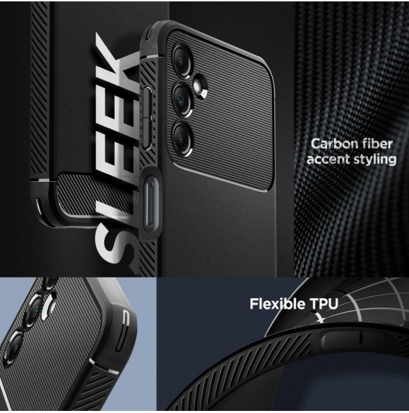 Spigen RUGGED ARMOR GALAXY A14 5G MATSVART