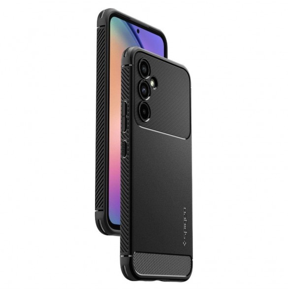 Spigen RUGGED ARMOR GALAXY A54 5G MATSVART
