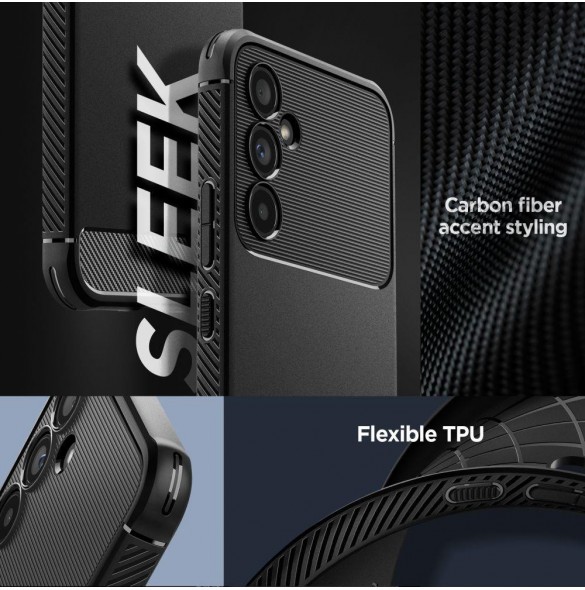Spigen RUGGED ARMOR GALAXY A54 5G MATSVART