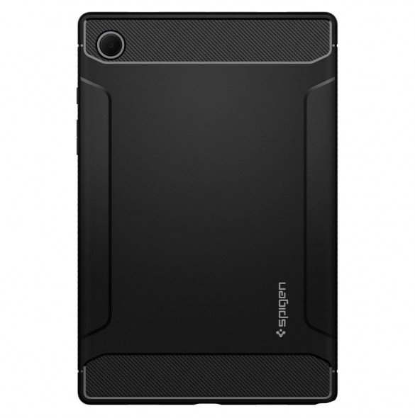 Spigen RUGGED ARMOR GALAXY TAB A8 10,5 X200 / X205 MATSVART