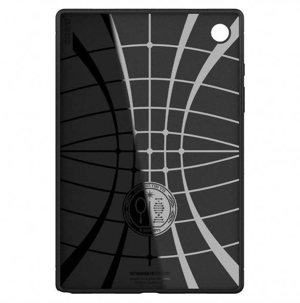 Spigen RUGGED ARMOR GALAXY TAB A8 10,5 X200 / X205 MATSVART