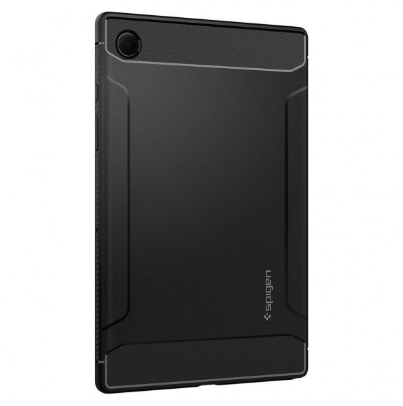Spigen RUGGED ARMOR GALAXY TAB A8 10,5 X200 / X205 MATSVART
