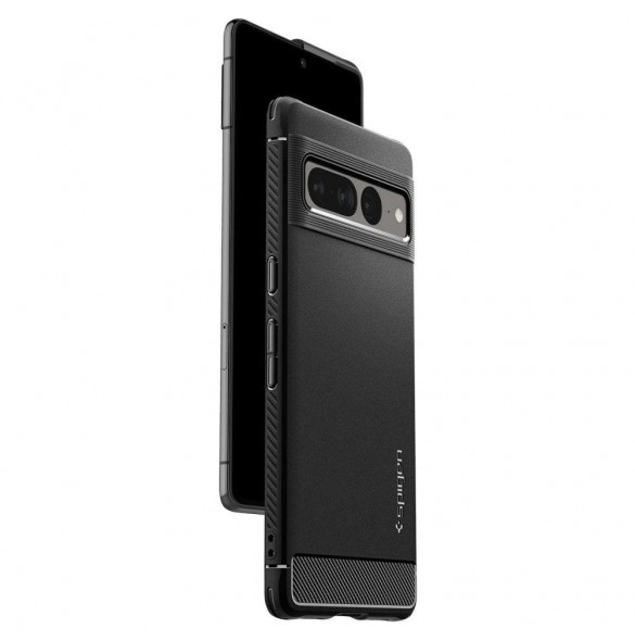 Spigen RUGGED ARMOR GOOGLE PIXEL 7 PRO MATSVART