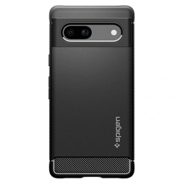 Spigen RUGGED ARMOR GOOGLE PIXEL 7A MATSVART