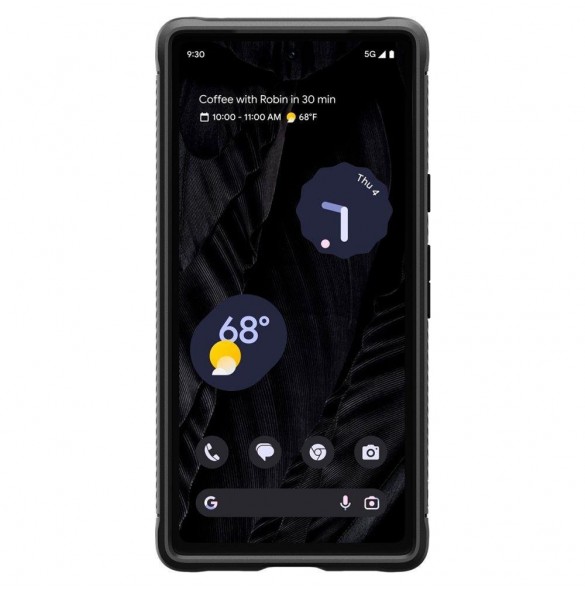 Spigen RUGGED ARMOR GOOGLE PIXEL 7A MATSVART