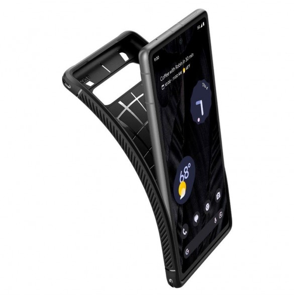 Spigen RUGGED ARMOR GOOGLE PIXEL 7A MATSVART