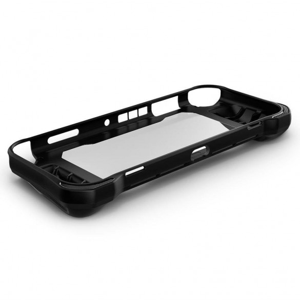 Spigen RUGGED ARMOR NINTENDO SWITCH OLED MATSVART