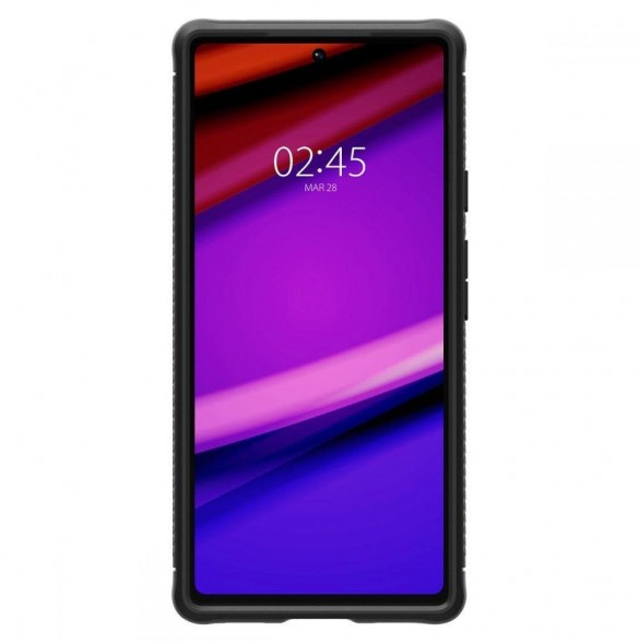 Spigen Rugged Armor telefonfodral för Google Pixel 6A svart